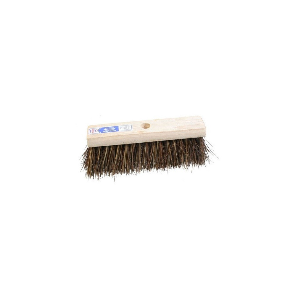 Faithfull FAIBRBC13FL Flat Broom Stiff Bassine / Cane 325mm (13in)