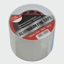 TIMco AFT100 Aluminium Foil Tape 45m x 100mm