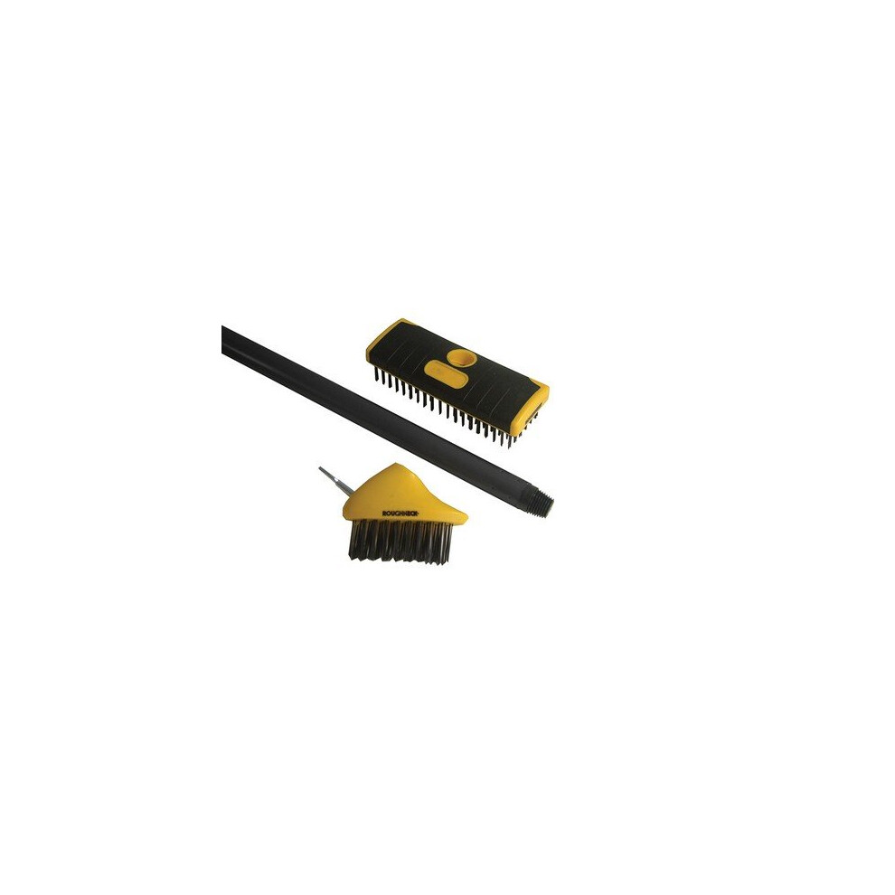 Roughneck 52-090 Patio & Decking Brush Set 2 Piece