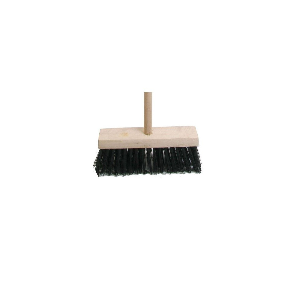 Faithfull FAIBRPVC13H Broom PVC 325mm (13 in) Head complete with Handle