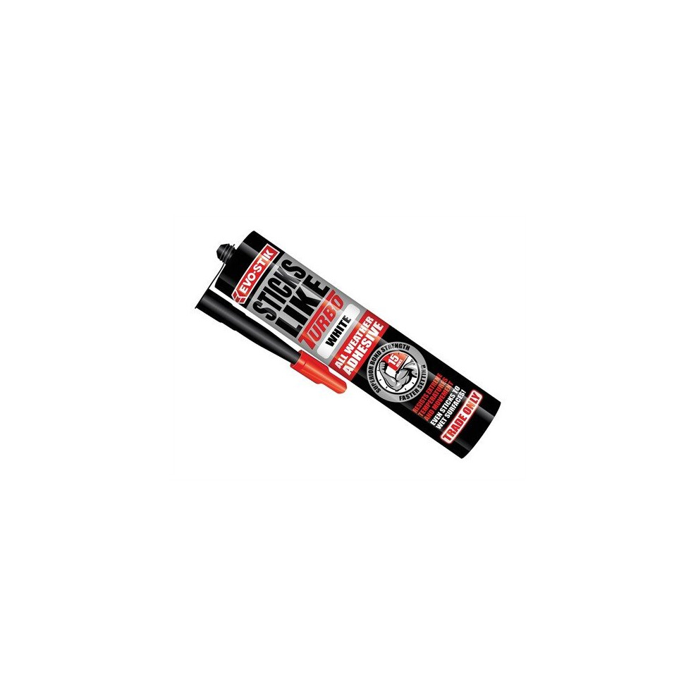 Evo-Stik 30606786 Sticks Like Turbo White 290ml