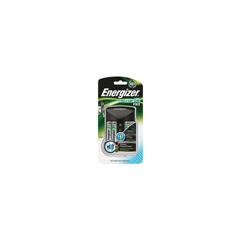 Chargeur Energizer S8800 Pro + 4 piles AA 2000 mAh