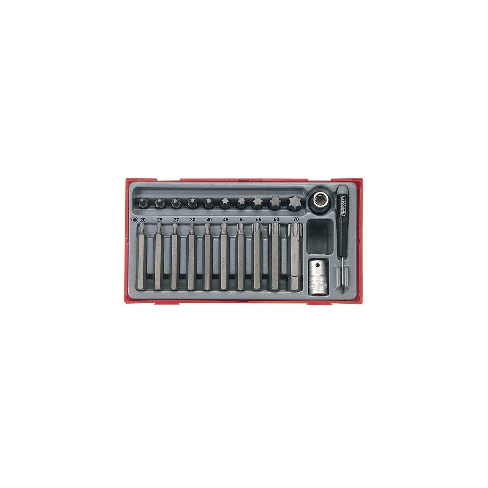 Teng TC23 TTTX23 23 Piece TX Bit Socket Set
