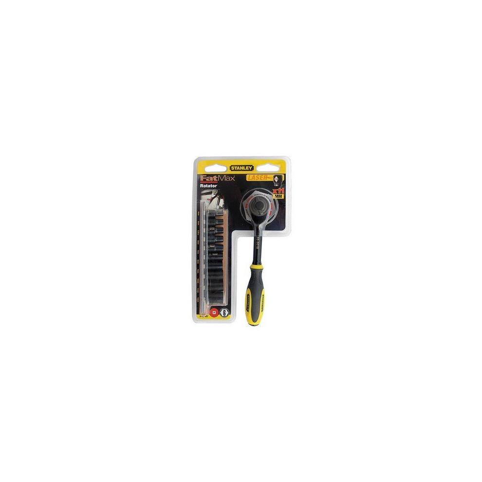 Stanley 0-94-607 FatMax Rotator Ratchet Socket Set 1/4" Drive