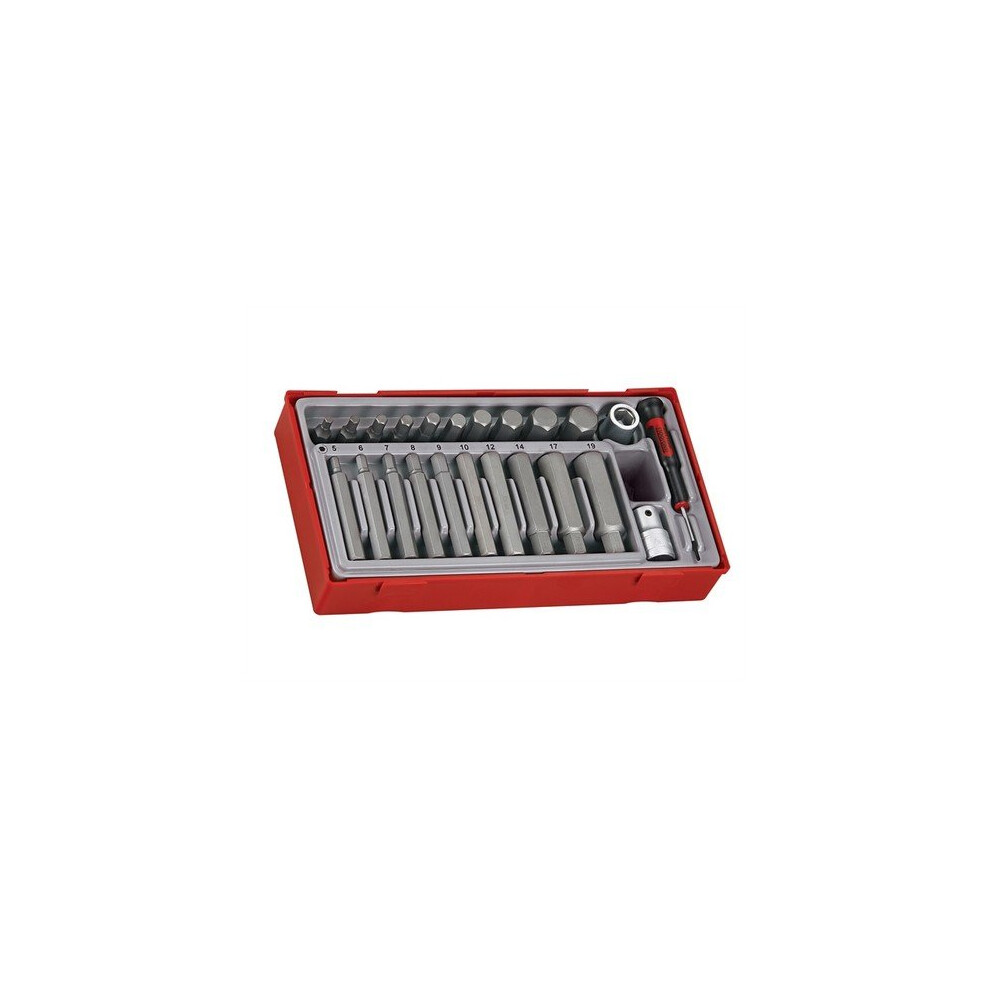 Teng TTHEX23 TTHEX23 23 Piece Metric Hex Bit Socket Set
