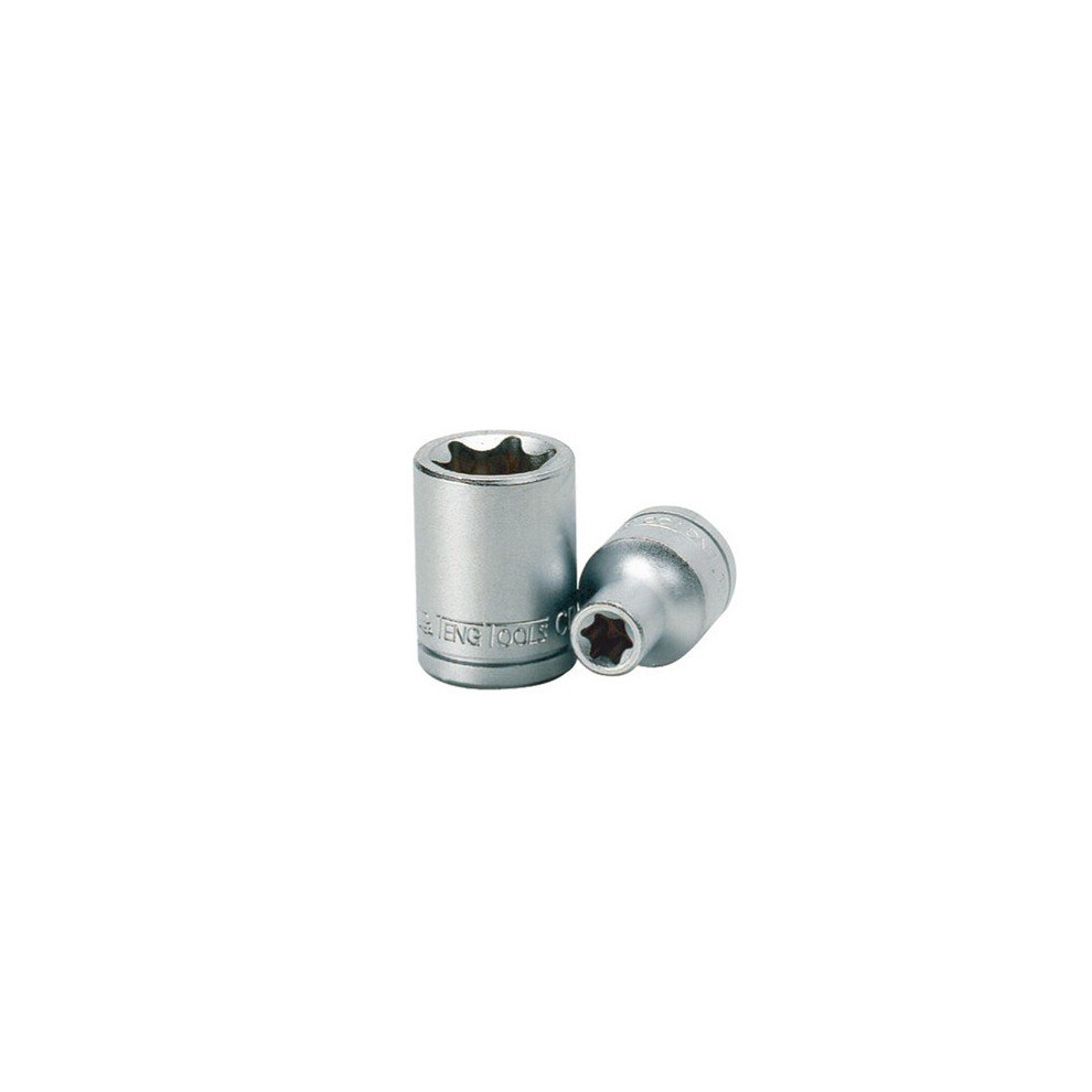 Teng TENM120722 Torx S2 Socket 1/2in Drive E22