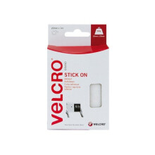 VELCRO Brand 60219 VELCRO Brand Stick On Tape 20mm x 10m White