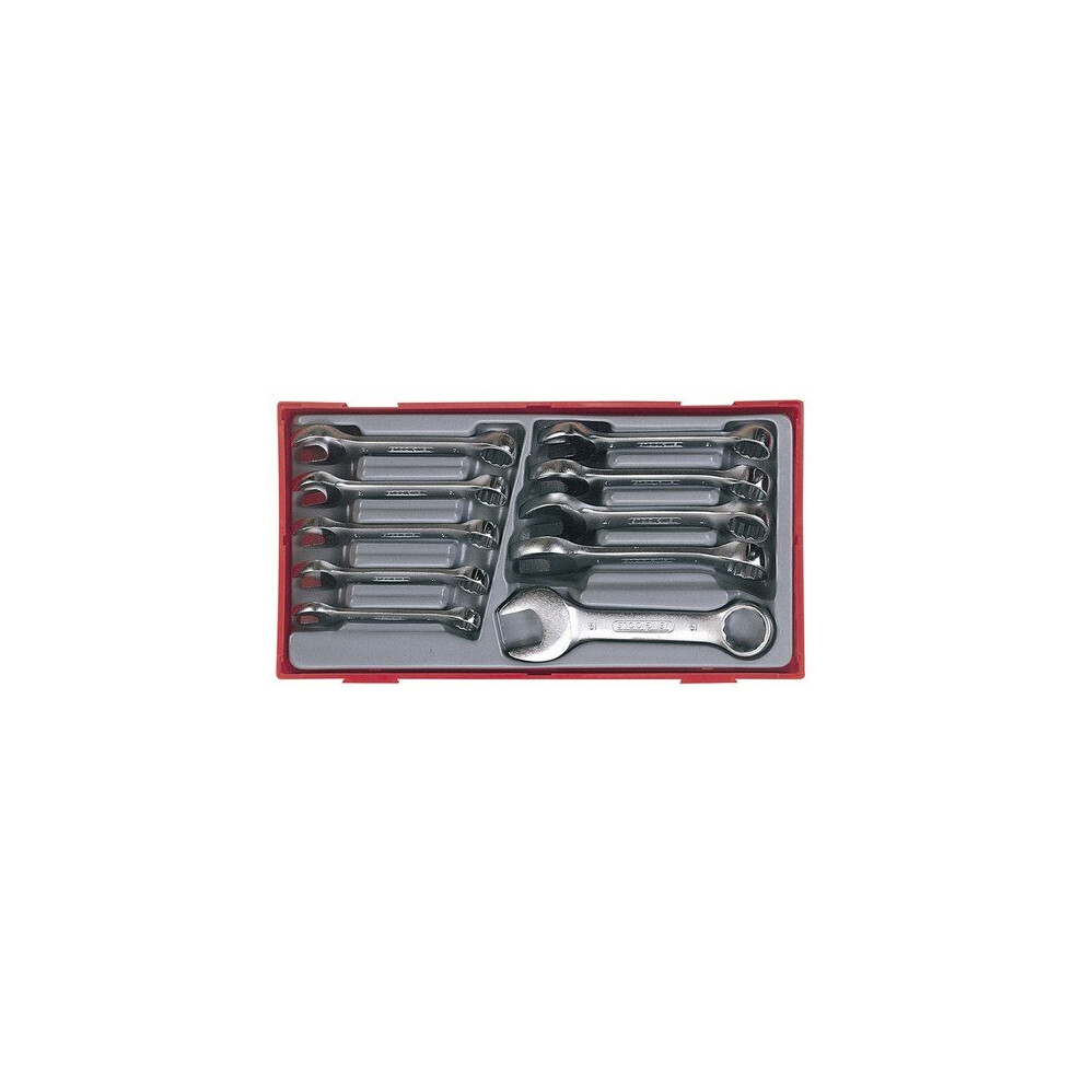 Teng TC40 TT6010M 10 Piece Midget Combination Spanner Set Metric