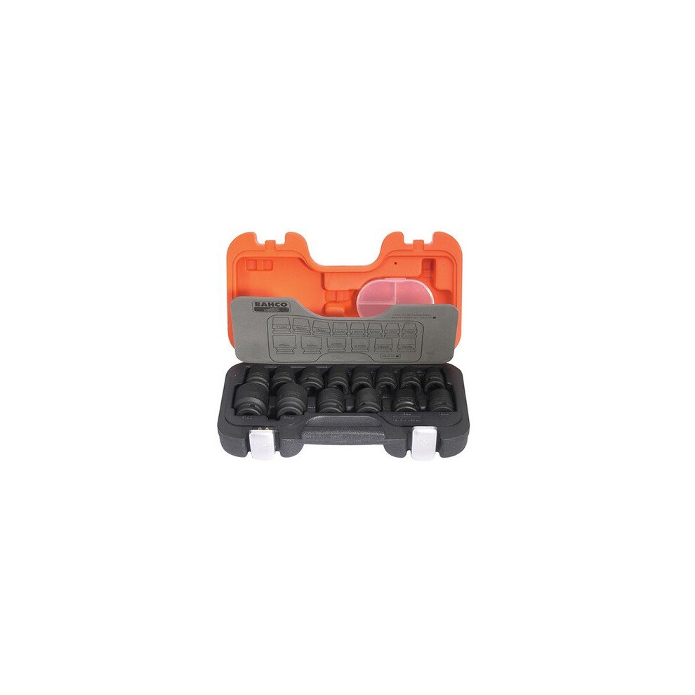 Bahco D/S14 Impact Socket 14 Piece Set 1/2in Square Drive