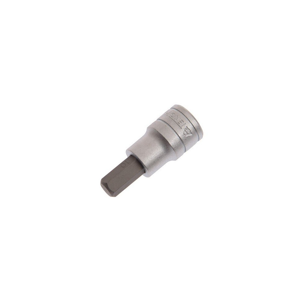 Teng M121510-C Hexagon S2 Socket Bit 1/2in Drive 10mm