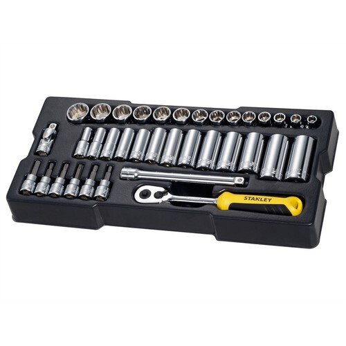 STANLEY Stanley Tools STMT1-74174 3/8in Drive Metric Socket Module 36 Piece