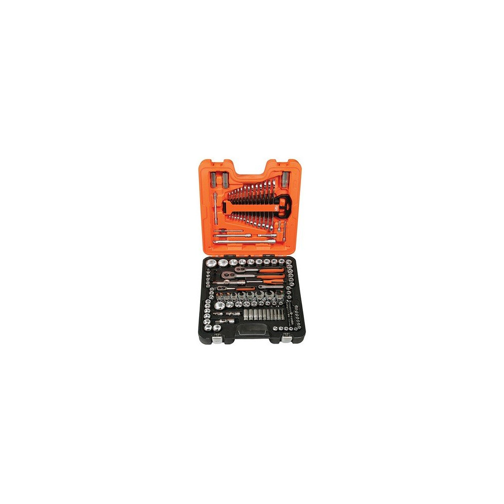 Bahco S138 Socket Set of 138 Metric 1/4in, 3/8in, & 1/2in