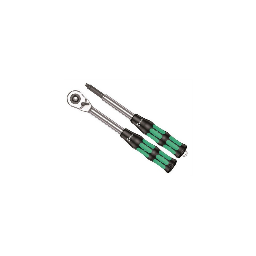 Wera 5004095001 8006 C + 8797 Zyklop Hybrid Ratchet and Handle Extension Set 2 Piece