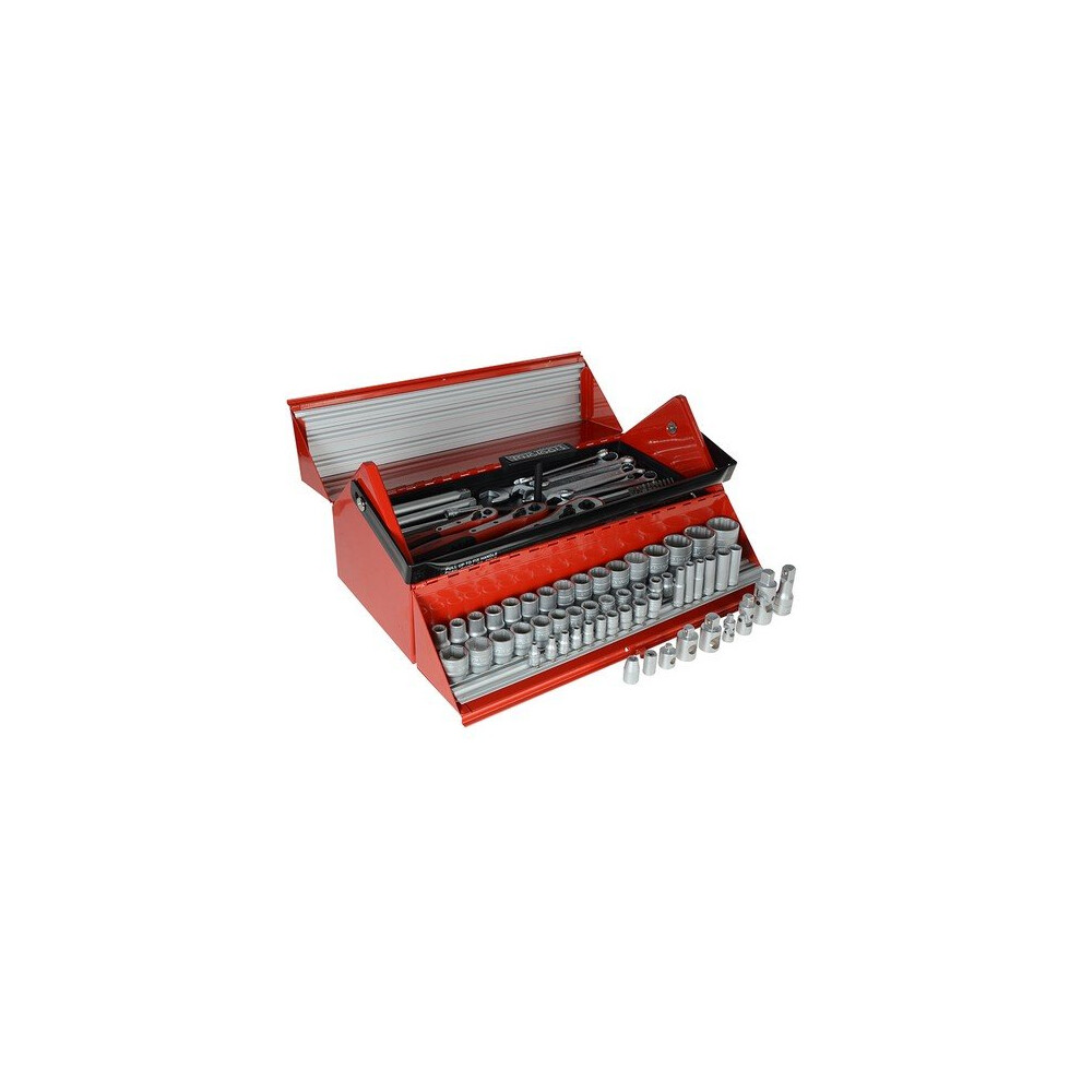 Teng TENTC187 TC187 Mega Rosso Tool Kit Set of 187 1/4 3/8 & 1/2in