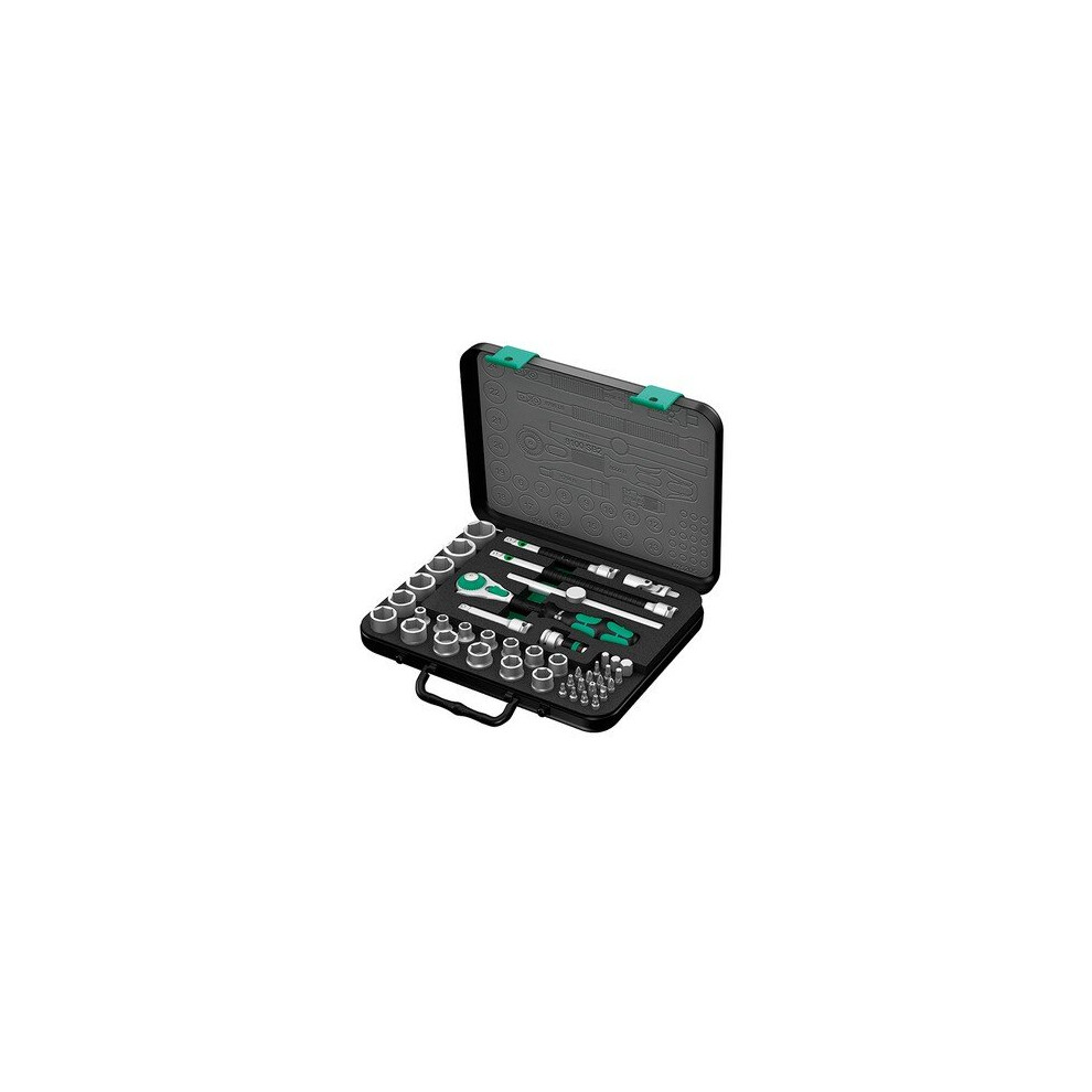 Wera 003594 Zyklop Socket Set of 43 Top 3/8in Drive