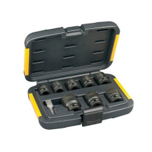 DeWalt DT7507-QZ Impact Socket Set of 9 Metric 1/2in Drive