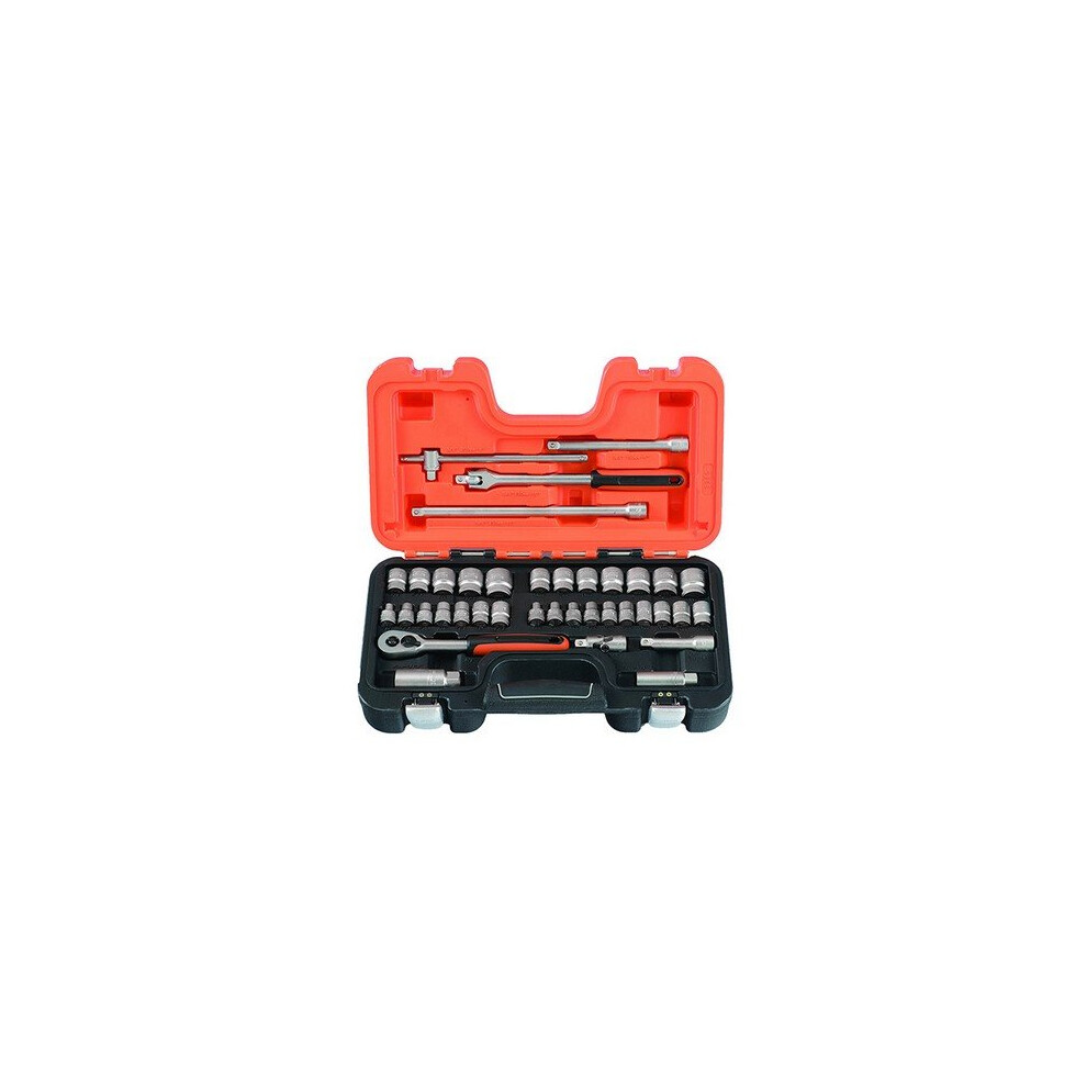 Bahco S380 Socket Set of 38 Metric 3/8in Drive