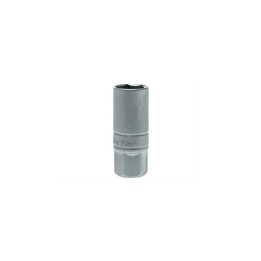 Teng M120046C Spark Plug Socket 1/2in Drive 21mm