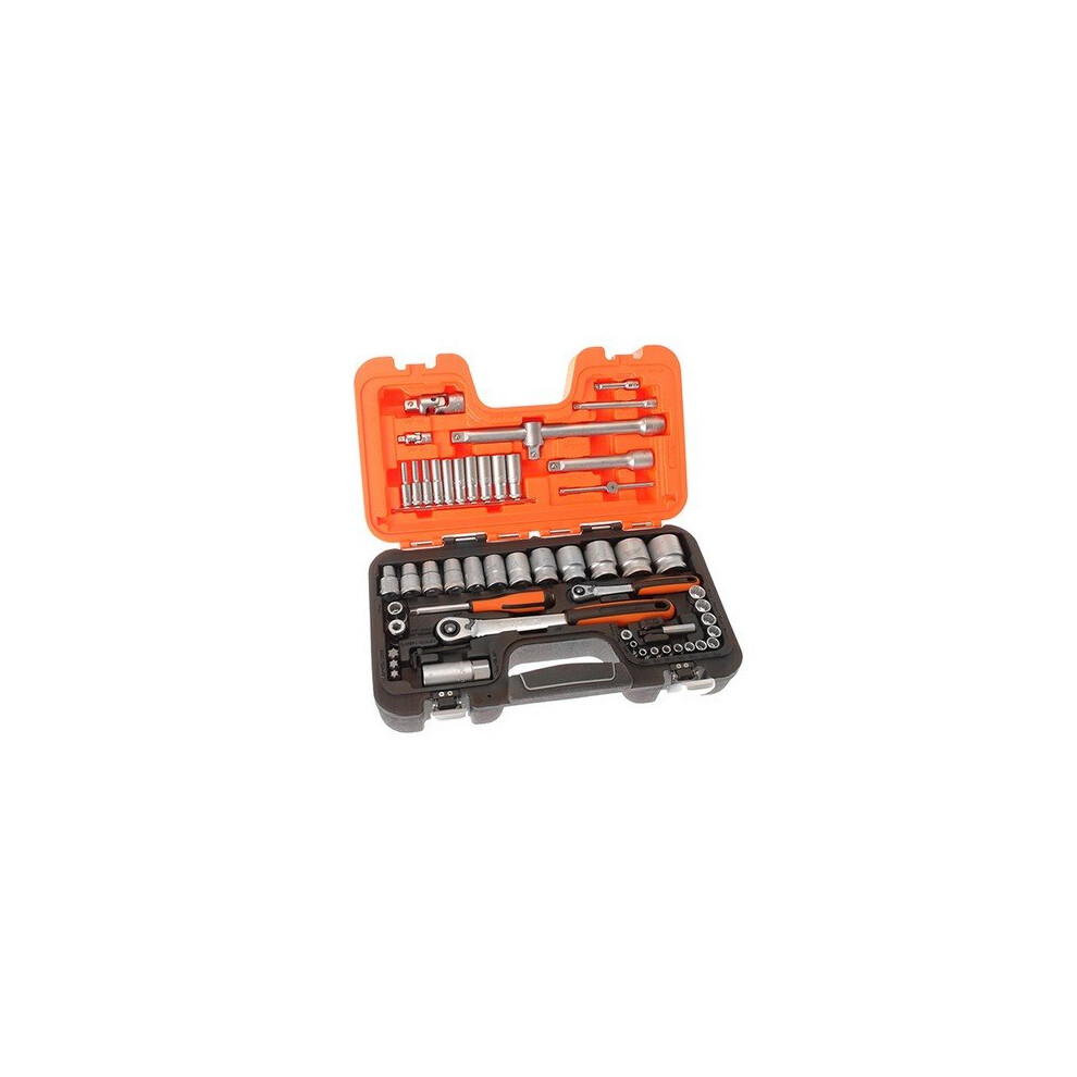 Bahco S560 Socket Set of 56 Metric 1/4 & 1/2in Drive