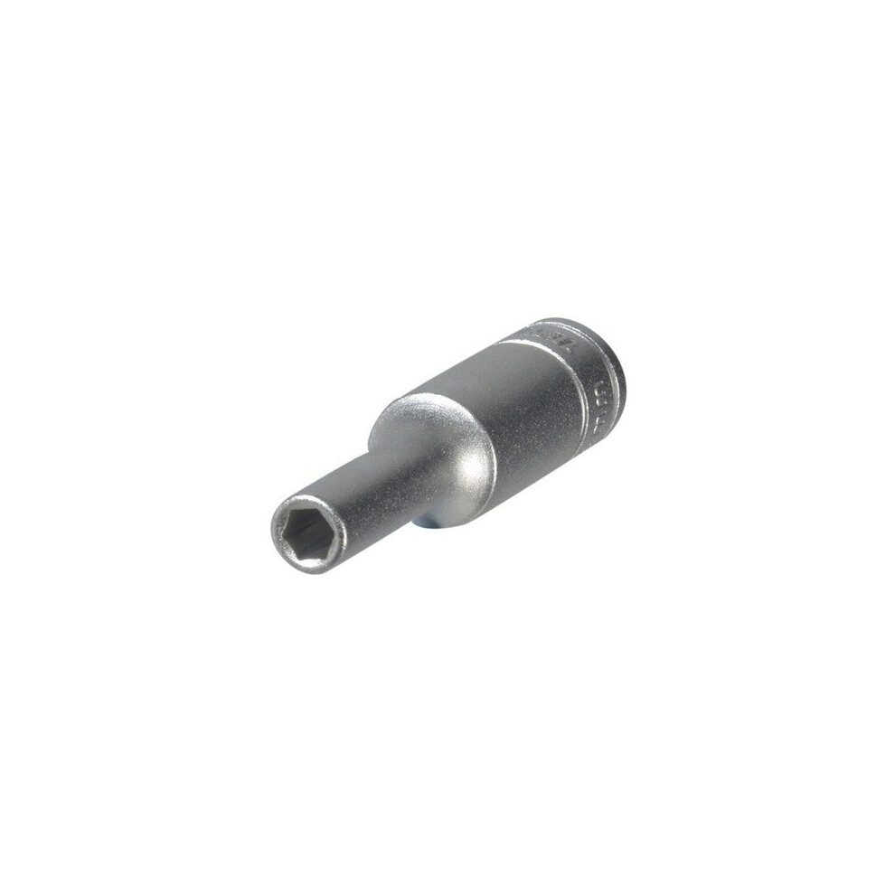 Teng M1406055 Hexagon Socket Deep 6 Point Regular 1/4In Drive 5.5Mm 5020385132757