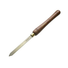 Faithfull FAIWCTPT15 HSS 15mm Parting Tool – Turning Chisel for Woodturning with Walnut Handle