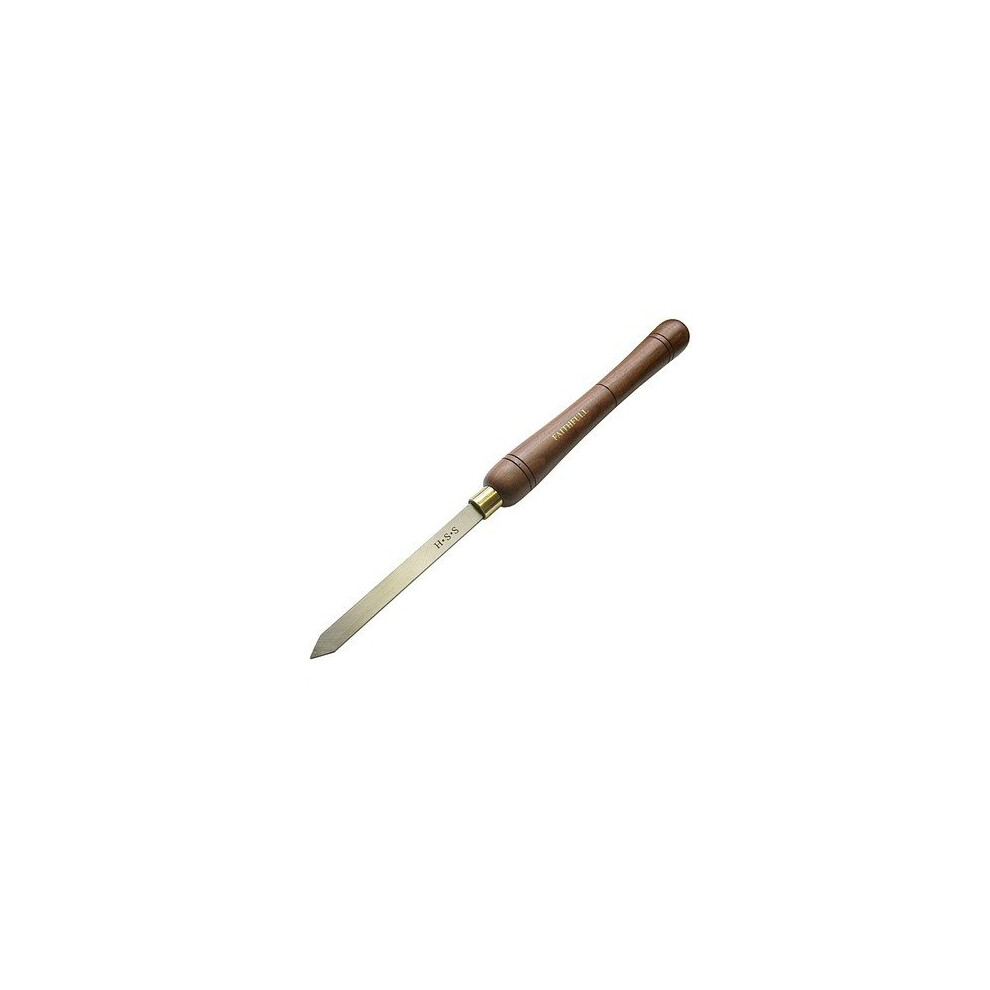 Faithfull Faiwctpt15 Hss 15Mm Parting Tool – Turning Chisel For Woodturning With Walnut Handle