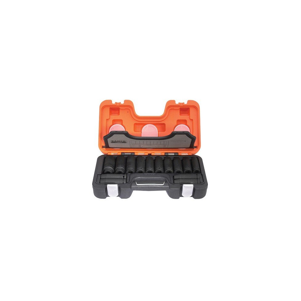 Bahco DD/S14 Deep Impact Socket 14 Piece Set 1/2in Square Drive