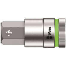 Wera 5003829001 8740 C HF Zyklop In-Hex Screw Hold Socket 1/2in Drive, SW 19 x 60mm