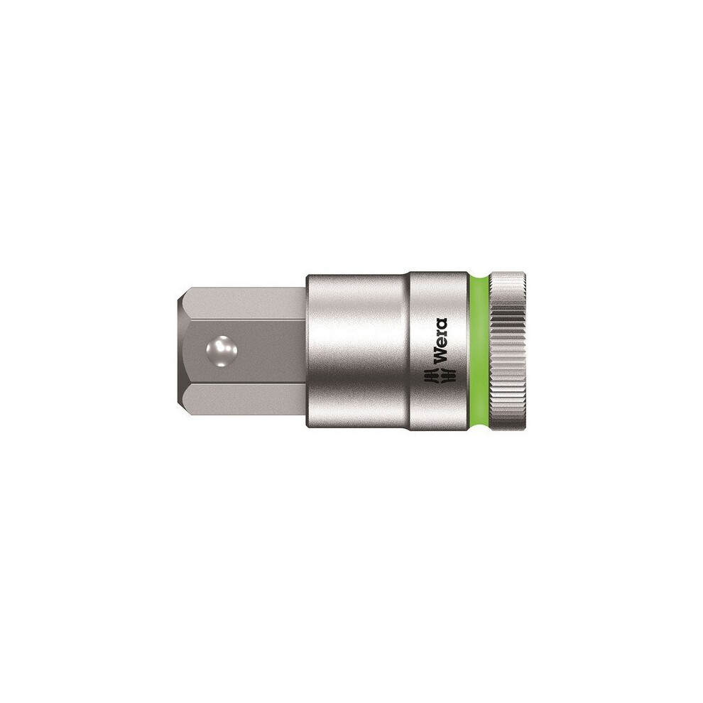 Wera 5003829001 8740 C HF Zyklop In-Hex Screw Hold Socket 1/2in Drive, SW 19 x 60mm