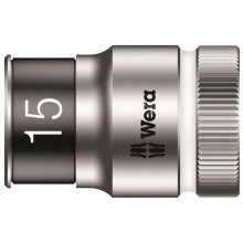 Wera 5003735001 8790 HMC HF Zyklop Bolt Holding Socket 1/2in Drive x 15mm Hex