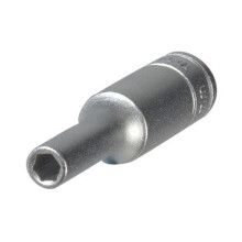 Teng M140611 Hexagon Socket Deep 6 Point Regular 1/4in Drive 11mm