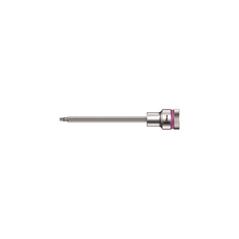 Wera 5003850001 8767 C HF Zyklop Torx HF Screw Hold Socket 1/2in Drive, TX20 x 140mm