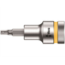 Wera 5003820001 8740 C HF Zyklop In-Hex Screw Hold Socket 1/2in Drive, SW 4 x 60mm
