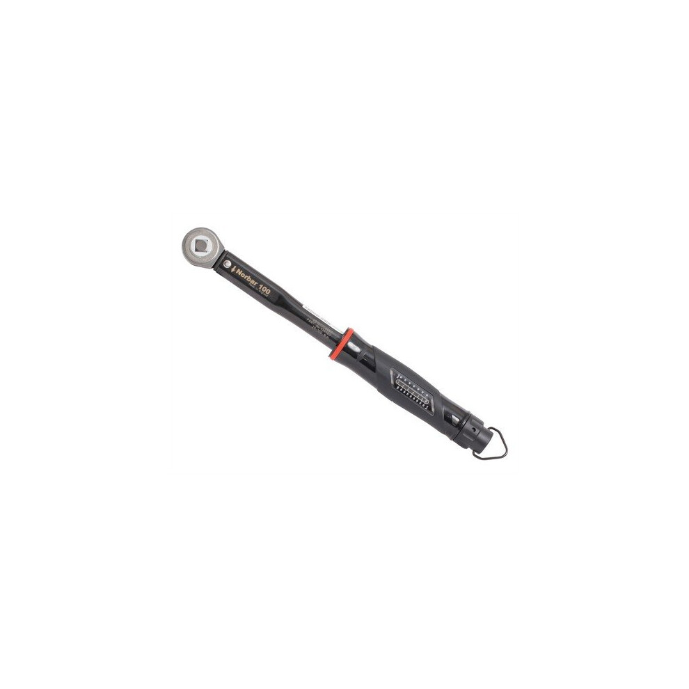 Norbar 130103 Nortorque100 Adjustable Dual Scale Ratchet Torque Wrench 1/2In Drive 20-100Nm 5060207565356