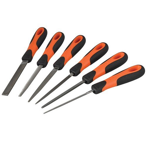 Bahco Bahco 1-476-04-3-2 Set di lime ERGO 6 pezzi 100 mm