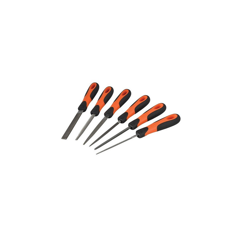 Bahco 1-476-04-3-2 ERGO File Set 6 Piece 100mm