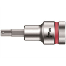 Wera 5003822001 8740 C HF Zyklop In-Hex Screw Hold Socket 1/2in Drive, SW 6 x 60mm