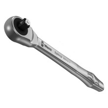 Wera 004003 Zyklop Metal-Push Slim Ratchet 1/4in Drive