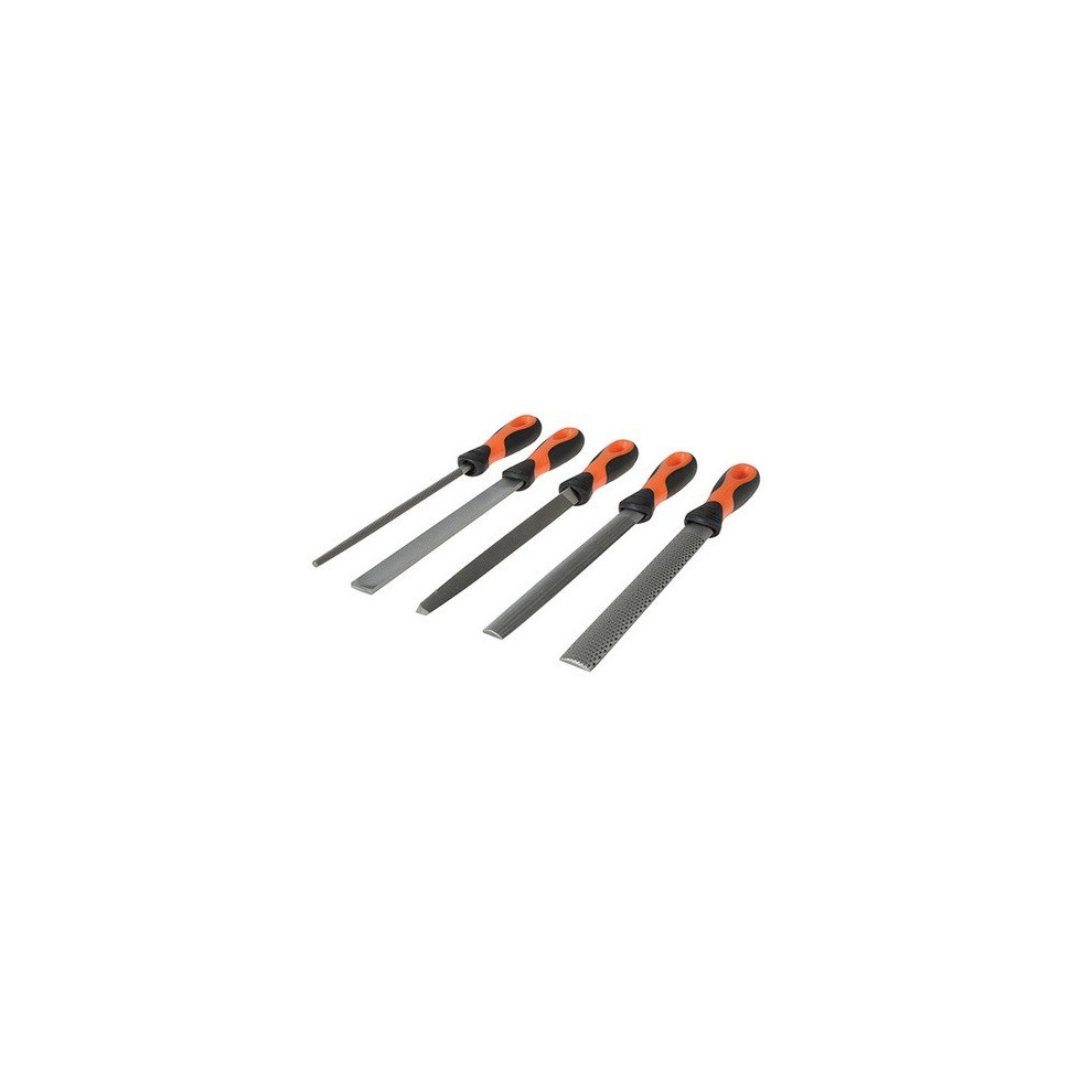Bahco 1-477-08-2-2 File Set 5 Piece 200mm (8in)