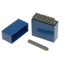Priory PRI1816 181- 6.0mm Set of Letter Punches 1/4in