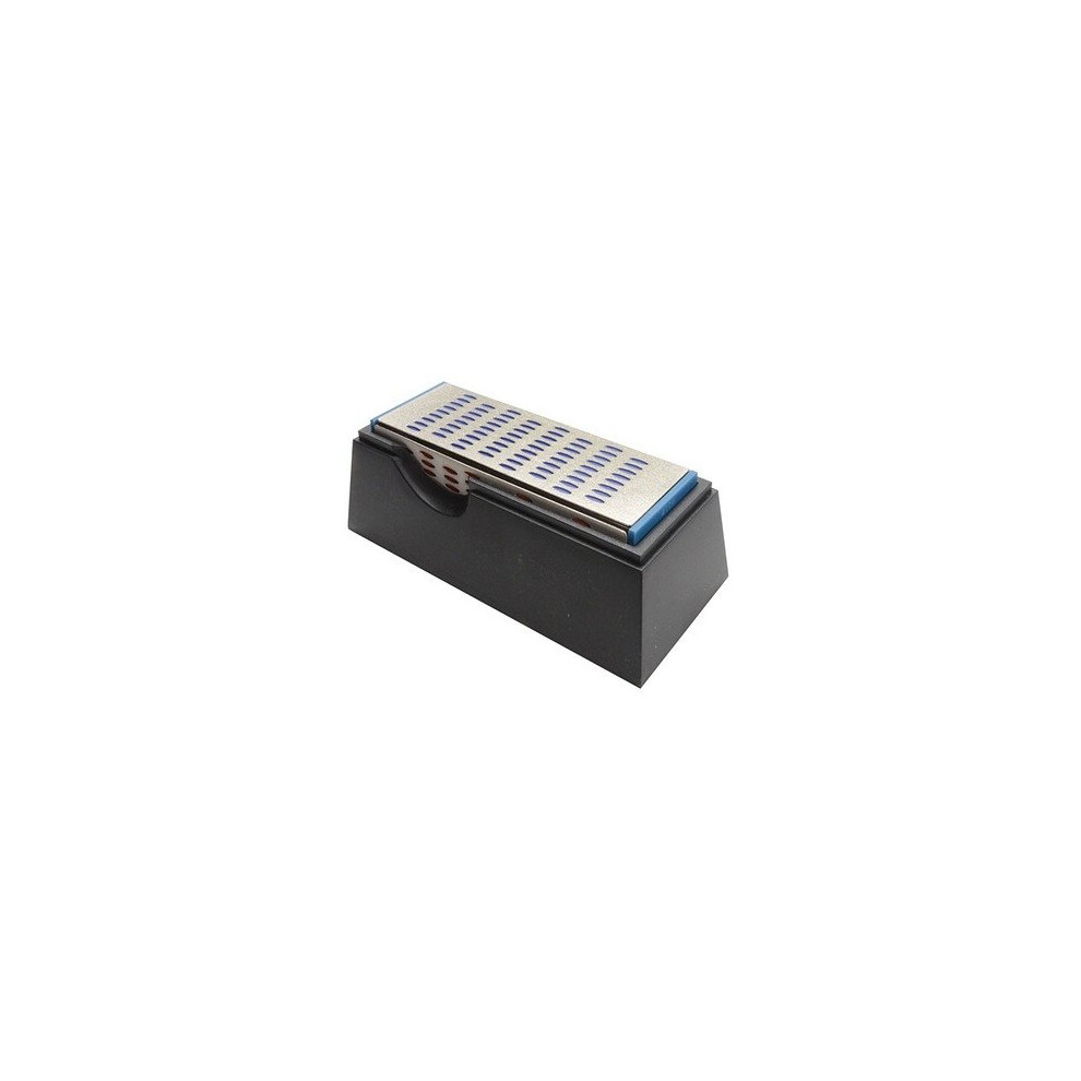 Faithfull FAIDWQUAD Diamond Sharpening Stone 4 Sided 150 x 50 x 50mm