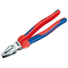 Knipex 02 02 225 SB High Leverage Combination Pliers Multi-Component Grip 225mm (9in)