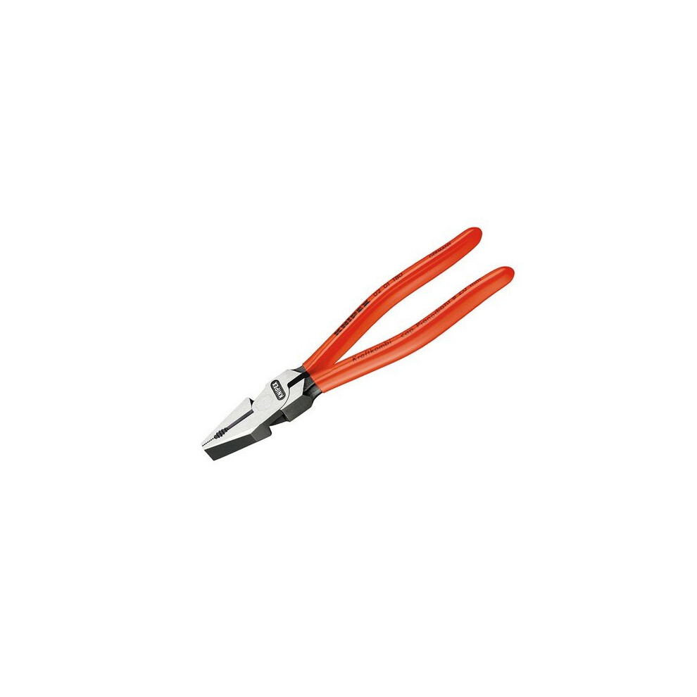 Knipex 02 01 200 SB High Leverage Combination Pliers PVC Grip 200mm (8in)