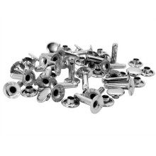 Rapid 5000416 Tubular Rivets 9 x 3 x 13mm, Cap 3 x 10mm Pack of 25