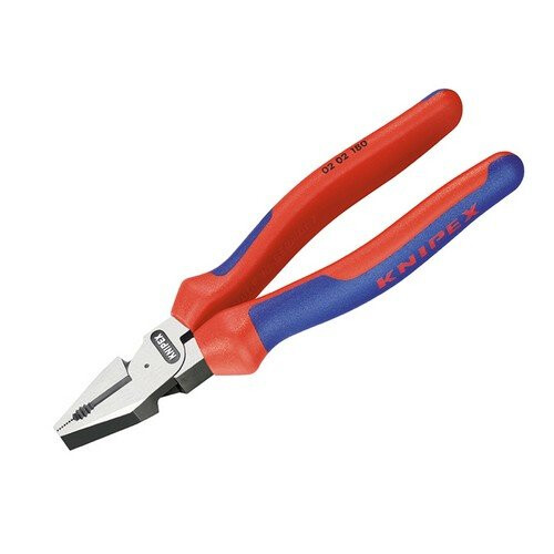 Knipex Knipex 02 02 200 SB High Leverage Combination Pliers Multi-Component Grip 200mm (8in)