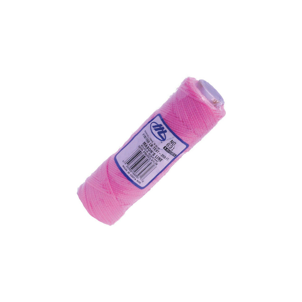M631 Masons Line 76.2M (250Ft) Fluorescent Pink