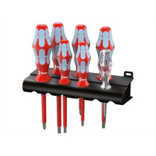 Wera 5022728001 Kraftform Plus VDE Stainless Steel Screwdriver Set of 7 PH / SL