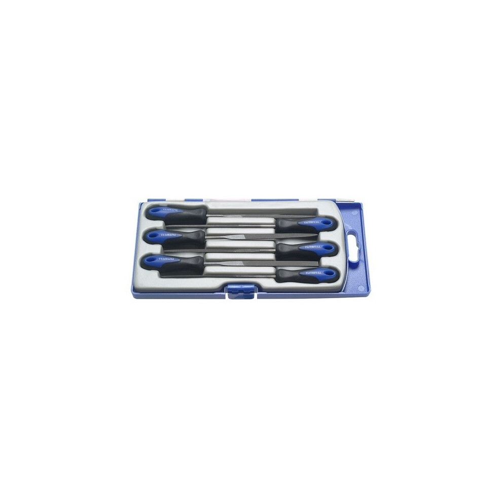 Faithfull FAIPPNEEDLE Needle File Set of 6
