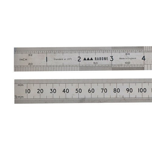 STANLEY Stanley 0-35-400 Rabone Precisieregel 150mm 6"