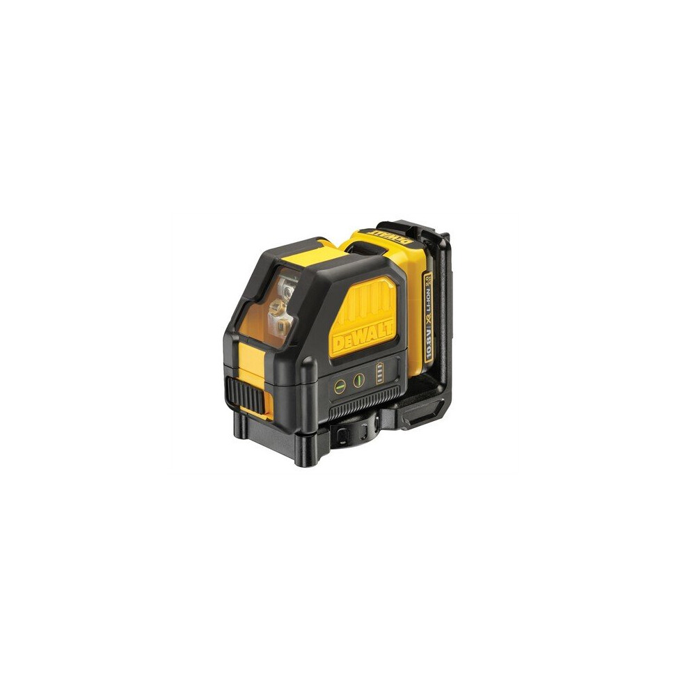 DeWalt DCE088D1G-GB Self Levelling Cross Line Laser Green 10.8 Volt 1 x 2.0Ah Li-Ion